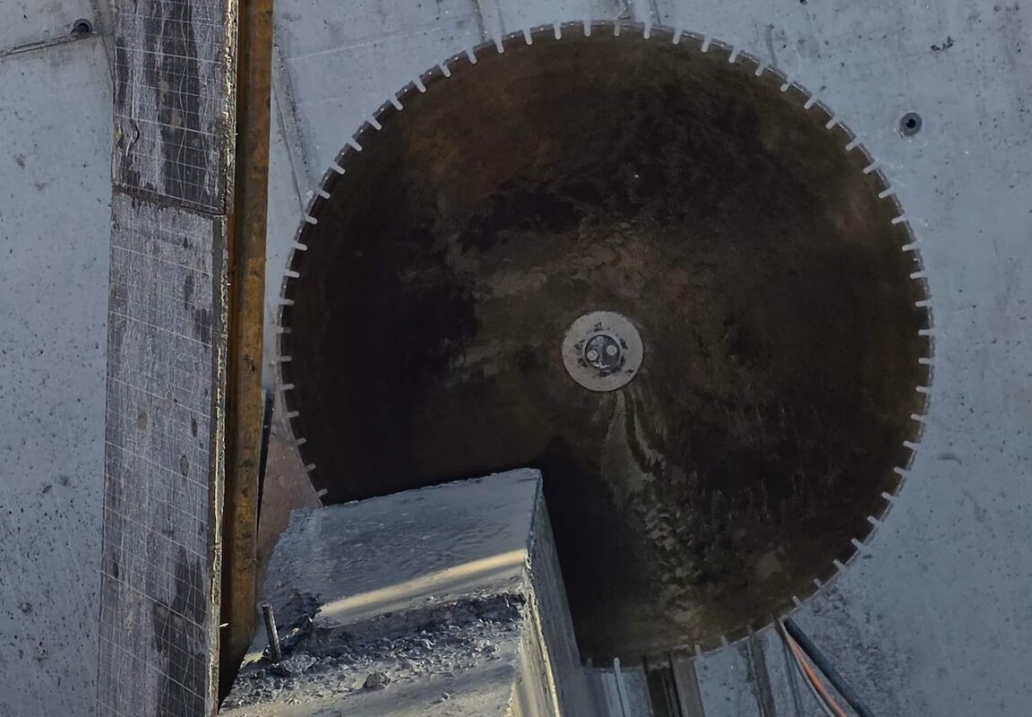 Cięcie liną diamentową